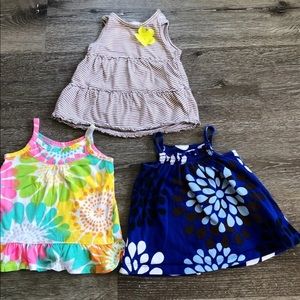 6 month girl tank top bundle